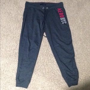 Aeropostale Gray Sweatpant-Joggers